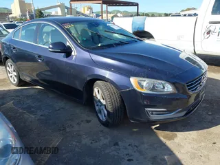 2016 Volvo S60 T5 Drive-E Premier with VIN YV126MFK9G2409422, listed as a IAAI auction lot 41824995 with 106,738 mi miles. Bid and sale history available at carsss.com. Image 1.