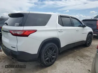 2020 Chevrolet Traverse LS with VIN 1GNERFKW1LJ280002, listed as a Copart auction lot 45548615 with 0 mi miles and Non Repairable. Bid and sale history available at carsss.com. Image 3.