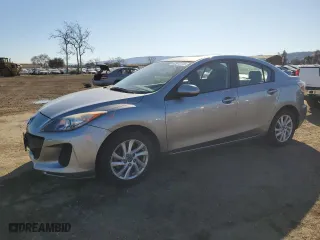 2013 Mazda Mazda3 i Grand Touring with VIN JM1BL1W73D1758568, listed as a Copart auction lot 42912175 with 59,255 mi miles and Salvage Title. Bid and sale history available at carsss.com. Image 1.