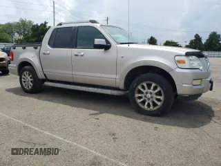 2007 Ford Explorer Sport Trac Limited with VIN 1FMEU53857UA96313, listed as a Copart auction lot 62613825 with 200,413 mi miles and Clean title. Bid and sale history available at DreamBid. Image 4.