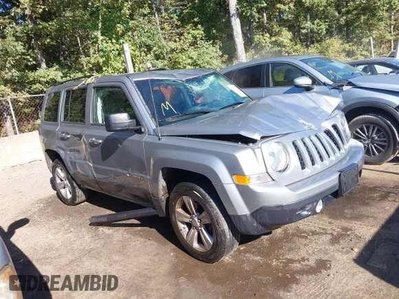 2017 Jeep Patriot High Altitude with VIN 1C4NJRFBXHD108212, listed as a IAAI auction lot 40529112 with 71,748 mi miles. Bid and sale history available at carsss.com. Image 1.