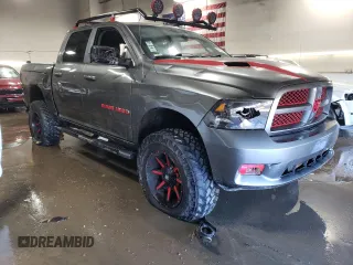 2012 Ram 1500 Sport with VIN 1C6RD7MT3CS264239, listed as a Copart auction lot 79229564 with 114,802 mi miles and Salvage Title. Bid and sale history available at carsss.com. Image 4.