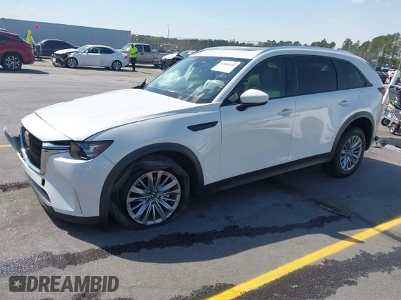 2024 Mazda CX-90 Preferred Plus with VIN JM3KKCHD0R1111349, listed as a IAAI auction lot 41881680 with 24,120 mi miles and . Bid and sale history available at DreamBid. Image 18.