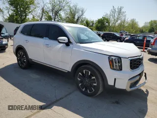 2023 Kia Telluride SX X-Line with VIN 5XYP5DGC1PG341113, listed as a Copart auction lot 54767765 with 8,774 mi miles and Salvage title. Bid and sale history available at DreamBid. Image 4.