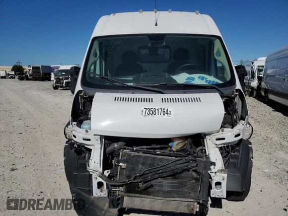 2018 Ram ProMaster Cargo with VIN 3C6URVJG2JE150935, listed as a Copart auction lot 73581764 with 135,169 mi miles and Salvage Title. Bid and sale history available at carsss.com. Image 5.