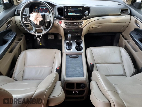 2019 Honda Pilot EX-L with VIN 5FNYF5H44KB009679, listed as a Copart auction lot 62210505 with 148,628 mi miles and Salvage title. Bid and sale history available at DreamBid. Image 8.