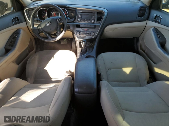 2013 Kia Optima LX with VIN 5XXGM4A78DG132353, listed as a Copart auction lot 87009994 with 82,633 mi miles and Salvage Title. Bid and sale history available at carsss.com. Image 8.