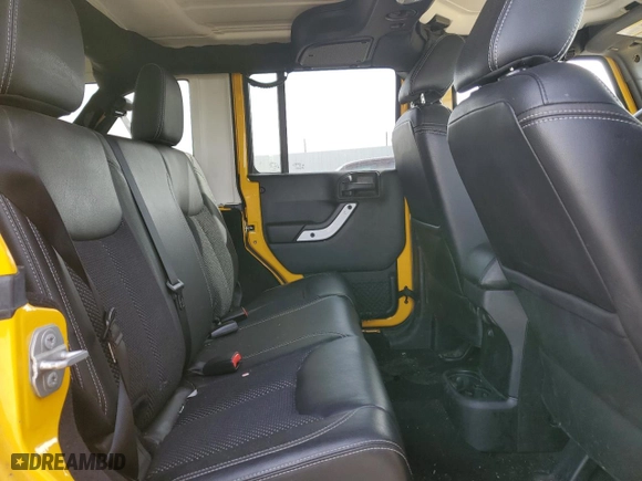 2015 Jeep Wrangler Unlimited Sahara with VIN 1C4BJWEG1FL643544, listed as a Copart auction lot 47566095 with 80,750 mi miles and Salvage Title. Bid and sale history available at carsss.com. Image 11.