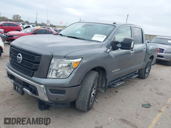 2021 Nissan Titan Pro-4X с VIN 1N6AA1ED0MN531921, выставлен на аукционе IAAI как лот 41215499 с пробегом 56 837 миль миль и . История ставок и продаж доступна на DreamBid. Изображение 2.