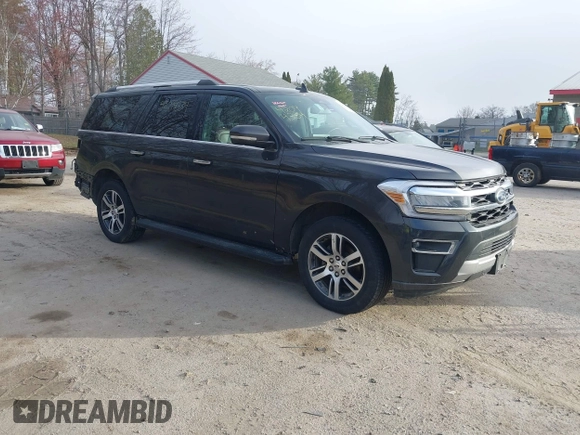 2024 Ford Expedition Max Limited with VIN 1FMJK2A86REA09022, listed as a IAAI auction lot 42094334 with 53,277 mi miles and . Bid and sale history available at DreamBid. Image 1.