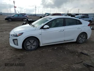 2020 Hyundai Ioniq SE with VIN KMHC75LC0LU186434, listed as a Copart auction lot 58251755 with 131,785 mi miles and Salvage title. Bid and sale history available at DreamBid. Image 1.