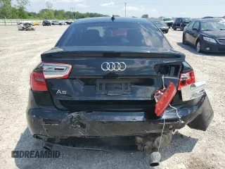 2013 Audi A6 Premium Plus with VIN WAUGGAFC4DN096402, listed as a Copart auction lot 63414095 with 141,483 mi miles and Salvage title. Bid and sale history available at DreamBid. Image 6.
