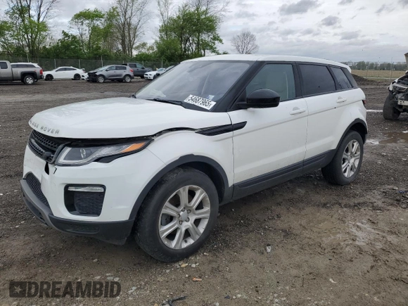 2017 Land Rover Range Rover Evoque SE z VIN SALVP2BG7HH248520, wystawiony jako Copart lot #54687965 z przebiegiem 92 495 mil mil oraz Szkoda całkowita • Salvage title. Historia ofert i sprzedaży dostępna na DreamBid. Obrazek 1.