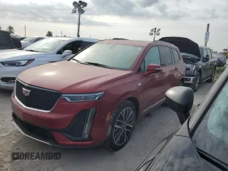 2023 Cadillac XT6 AWD Sport with VIN 1GYKPGRS4PZ123835, listed as a Copart auction lot 75074234 with Not Provided miles and Salvage Title. Bid and sale history available at DreamBid. Image 1.