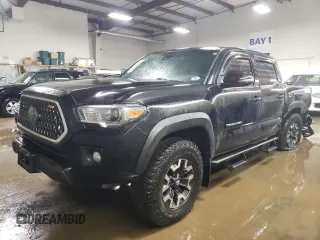 2018 Toyota Tacoma SR with VIN 3TMCZ5AN8JM157719, listed as a Copart auction lot 50548715 with 107,453 mi miles and Salvage Title. Bid and sale history available at carsss.com. Image 1.