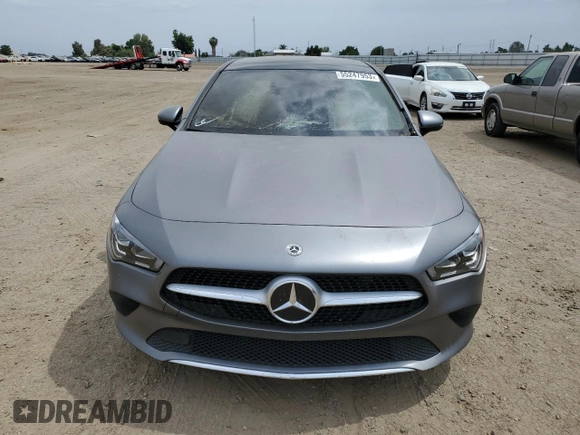 2021 Mercedes-Benz CLA 250 with VIN W1K5J4GB0MN186994, listed as a Copart auction lot 55247953 with Not Provided miles and . Bid and sale history available at DreamBid. Image 5.