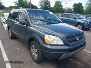 2005 Honda Pilot EX-L с VIN 5FNYF18595B036172, выставлен на аукционе IAAI как лот 42778834 с пробегом 284 163 миль миль и . История ставок и продаж доступна на DreamBid. Изображение 1.
