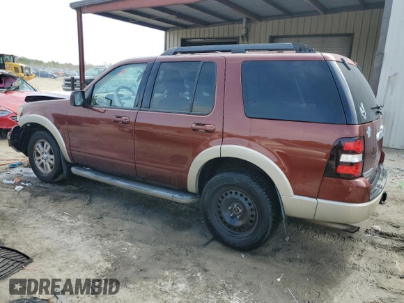 2010 Ford Explorer Eddie Bauer z VIN 1FMEU7E83AUA69823, wystawiony jako Copart lot #49108195 z przebiegiem 150 407 mil mil oraz Szkoda całkowita • Salvage title. Historia ofert i sprzedaży dostępna na DreamBid. Obrazek 2.