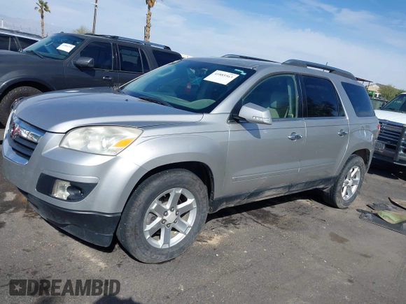 2008 Saturn Outlook XR z VIN 5GZEV23738J160809, wystawiony jako IAAI lot #41885563 z przebiegiem 225 135 mil mil oraz . Historia ofert i sprzedaży dostępna na DreamBid. Obrazek 12.