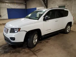 2016 Jeep Compass Sport with VIN 1C4NJCBA2GD815622, listed as a Copart auction lot 51319585 with 66,620 mi miles and Clean Title. Bid and sale history available at DreamBid. Image 1.