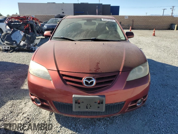 2006 Mazda 3 s with VIN JM1BK324961541457, listed as a Copart auction lot 85346394 with 136,175 mi miles and Salvage Title. Bid and sale history available at DreamBid. Image 5.