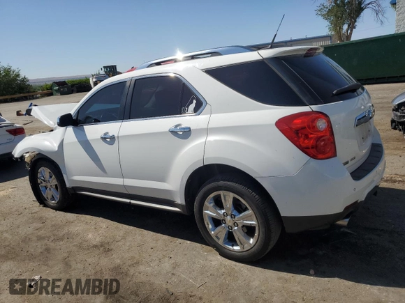 2011 Chevrolet Equinox LTZ z VIN 2CNFLGE51B6291130, wystawiony jako Copart lot #58239395 z przebiegiem 114 456 mil mil oraz Szkoda całkowita • Salvage title. Historia ofert i sprzedaży dostępna na DreamBid. Obrazek 2.