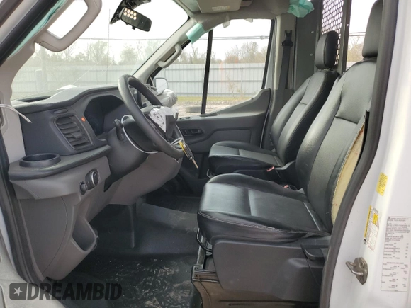 2020 Ford Transit Cargo with VIN 1FTBR1C81LKA03746, listed as a Copart auction lot 49331395 with Not provided miles and Salvage title. Bid and sale history available at DreamBid. Image 7.