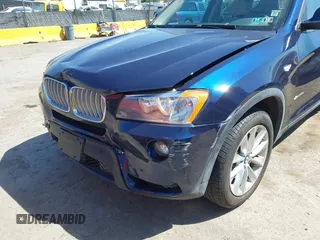 2014 BMW X3 xDrive28i with VIN 5UXWX9C5XE0D33090, listed as a IAAI auction lot 41932561 with 42,783 mi miles and . Bid and sale history available at DreamBid. Image 6.