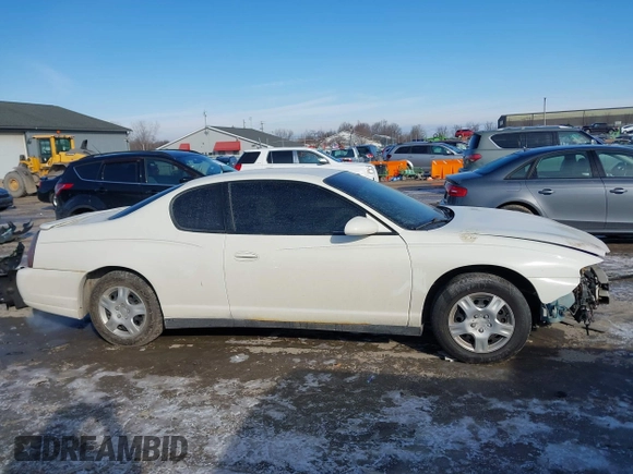 2005 Chevrolet Monte Carlo LS with VIN 2G1WW12E959168541, listed as a IAAI auction lot 41578685 with 164,977 mi miles. Bid and sale history available at carsss.com. Image 14.