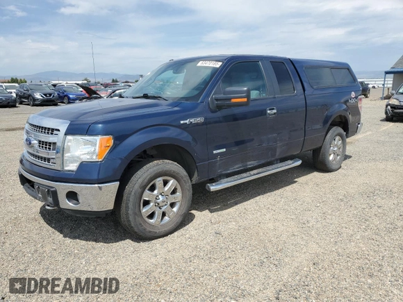 2013 Ford F-150 XL with VIN 1FTFX1ETXDKE12547, listed as a Copart auction lot 63470185 with 123,751 mi miles and Clean title. Bid and sale history available at DreamBid. Image 1.