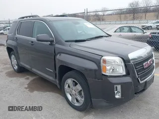 2013 GMC Terrain SLT with VIN 2GKFLVEK1D6375471, listed as a IAAI auction lot 41809495 with 104,803 mi miles. Bid and sale history available at carsss.com. Image 1.