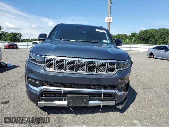 2024 Jeep Grand Wagoneer Series III with VIN 1C4SJSGP2RS186372, listed as a Copart auction lot 65153425 with Not provided miles and Salvage title. Bid and sale history available at DreamBid. Image 5.