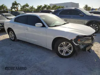 2021 Dodge Charger SXT with VIN 2C3CDXBG7MH548104, listed as a Copart auction lot 47846575 with 77,236 mi miles and Salvage Title. Bid and sale history available at DreamBid. Image 4.