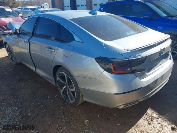 2019 Honda Accord Sedan Sport 1.5T with VIN 1HGCV1F38KA155478, listed as a IAAI auction lot 41417790 with 92,977 mi miles. Bid and sale history available at carsss.com. Image 3.