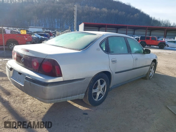 2001 Chevrolet Impala with VIN 2G1WF55E419134908, listed as a IAAI auction lot 41377284 with 100,444 mi miles and . Bid and sale history available at DreamBid. Image 4.
