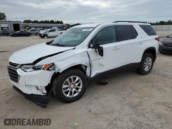 2020 Chevrolet Traverse LT Cloth with VIN 1GNEVMKW8LJ145230, listed as a Copart auction lot 70433664 with 99,894 mi miles and Clean Title. Bid and sale history available at carsss.com. Image 1.
