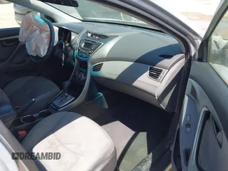 2013 Hyundai Elantra Limited with VIN 5NPDH4AEXDH257963, listed as a IAAI auction lot 42160450 with 123,900 mi miles and . Bid and sale history available at DreamBid. Image 5.