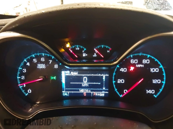 2017 Chevrolet Impala Premier with VIN 2G1145S39H9106566, listed as a IAAI auction lot 41905566 with 145,114 mi miles and . Bid and sale history available at DreamBid. Image 7.