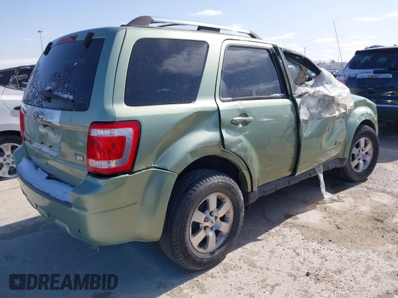 2010 Ford Escape Hybrid z VIN 1FMCU5K36AKC06804, wystawiony jako IAAI lot #38514316 z przebiegiem Nie podano mil oraz . Historia ofert i sprzedaży dostępna na DreamBid. Obrazek 4.