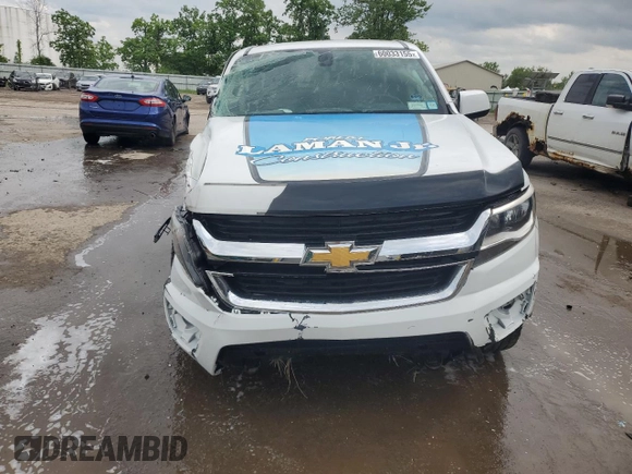 2019 Chevrolet Colorado 4WD Work Truck z VIN 1GCGTBEN7K1161044, wystawiony jako Copart lot #60033155 z przebiegiem 52 449 mil mil oraz Szkoda całkowita • Salvage title. Historia ofert i sprzedaży dostępna na DreamBid. Obrazek 5.