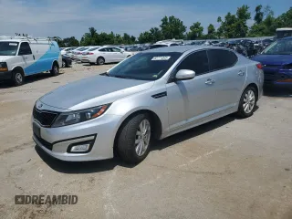 2015 Kia Optima EX z VIN 5XXGN4A7XFG427714, wystawiony jako Copart lot #62771045 z przebiegiem 170 213 mil mil oraz Czysty tytuł • Clean title. Historia ofert i sprzedaży dostępna na DreamBid. Obrazek 1.