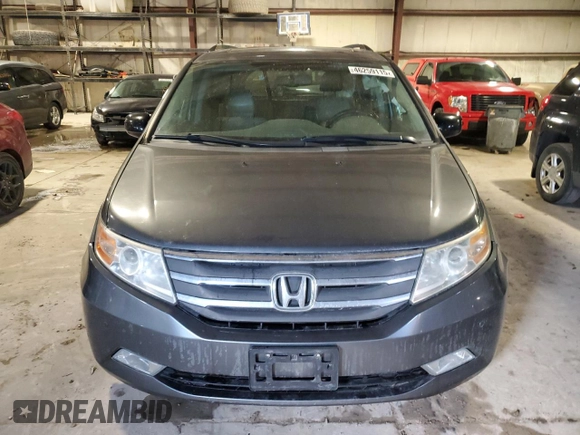 2013 Honda Odyssey Touring with VIN 5FNRL5H95DB012005, listed as a Copart auction lot 46259115 with 195,534 mi miles and Salvage Title. Bid and sale history available at carsss.com. Image 5.