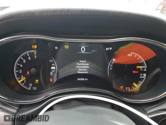 2021 Jeep Grand Cherokee High Altitude with VIN 1C4RJFCG3MC527325, listed as a Copart auction lot 55832875 with 64,338 mi miles and Salvage title. Bid and sale history available at DreamBid. Image 9.