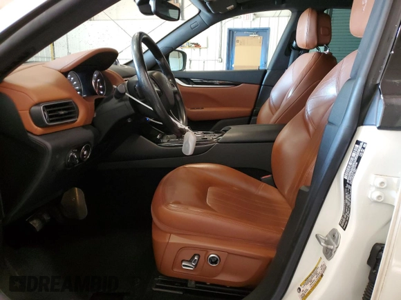 2021 Maserati Levante z VIN ZN661XUA1MX370792, wystawiony jako Copart lot #83474194 z przebiegiem 89 428 mil mil oraz Szkoda całkowita • Salvage title. Historia ofert i sprzedaży dostępna na DreamBid. Obrazek 7.