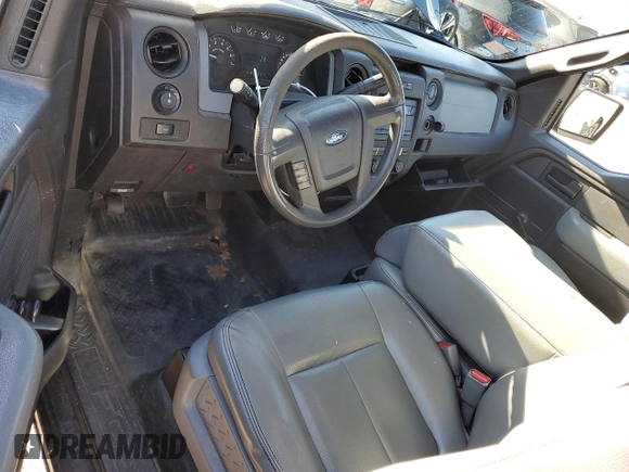 2012 Ford F-150 XL with VIN 1FTNF1CF5CKD98700, listed as a Copart auction lot 43165675 with 65,089 mi miles and Salvage title. Bid and sale history available at DreamBid. Image 8.
