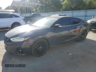 2021 Nissan Maxima Platinum z VIN 1N4AA6FVXMC505545, wystawiony jako Copart lot #53000245 z przebiegiem 73 929 mil mil oraz Szkoda całkowita • Salvage title. Historia ofert i sprzedaży dostępna na DreamBid. Obrazek 1.