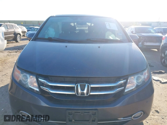2016 Honda Odyssey Touring Elite with VIN 5FNRL5H98GB132255, listed as a IAAI auction lot 41839600 with 131,064 mi miles and . Bid and sale history available at DreamBid. Image 12.