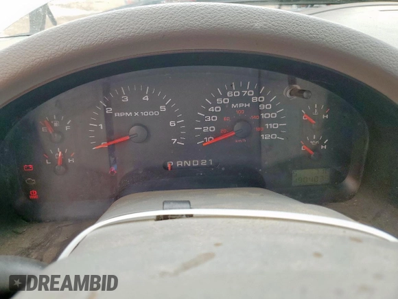 2005 Ford F-150 XLT с VIN 1FTPX12515NA54023, выставлен на аукционе Copart как лот 58662925 с пробегом 190 403 миль миль и Списание • Salvage title. История ставок и продаж доступна на DreamBid. Изображение 9.