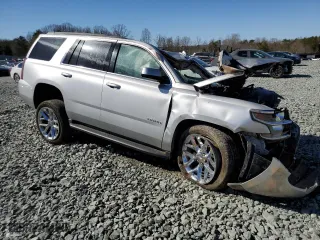 2020 Chevrolet Tahoe LT with VIN 1GNSKBKC5LR278373, listed as a Copart auction lot 48740025 with 0 mi miles and Salvage Title. Bid and sale history available at carsss.com. Image 4.