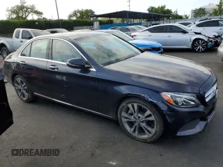 2016 Mercedes-Benz C 300 with VIN 55SWF4JB7GU140184, listed as a Copart auction lot 54410685 with 35,234 mi miles and Salvage Title. Bid and sale history available at carsss.com. Image 4.